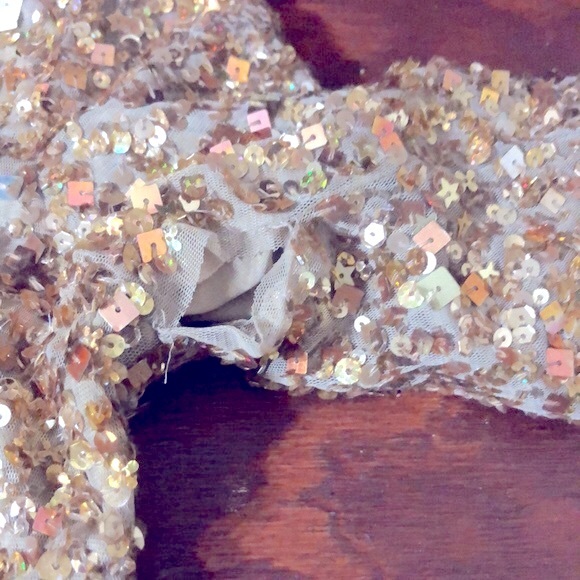 Vintage Gold Sequins top - Picture 7 of 12